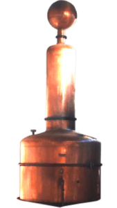alambique cobre