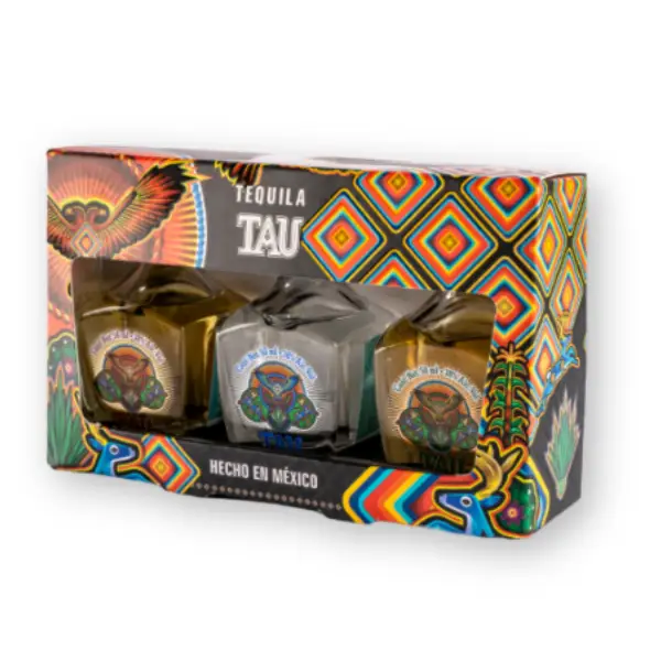 mini botellitas de tequila tau